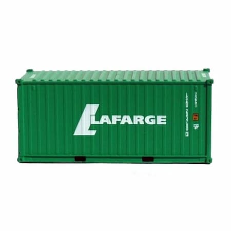 Jacksonville Terminal 20 ft. N Scale Vs La Farge Standard Height Model Container JTC205437